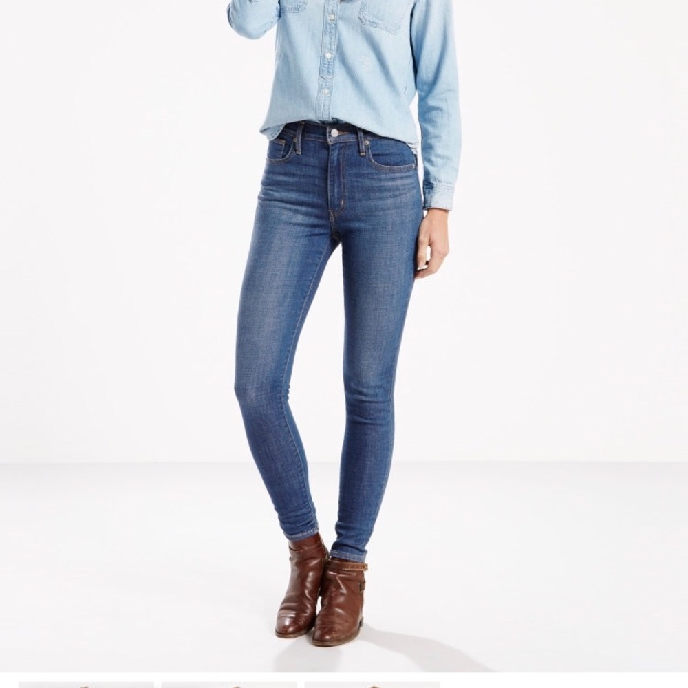 Levi’s Mile High Super Skinny Jeans